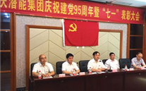 yl6776永利集团集团召开庆祝建党95周年暨“七一”表彰大会